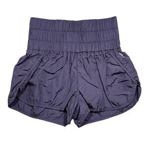 Movement Free People The Way Home Purple High Rise Athletic Shorts Womens Small